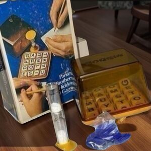 1976 Vintage Parker Brothers Boggle Hidden Word Game 1976 Version